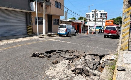 Detectan hundimientos, socavones y fugas de agua en 70 colonias de la ciudad de Veracruz; señalan a concesionaria por omisión