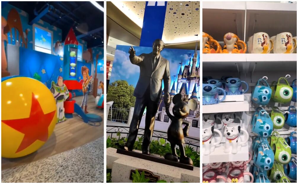 Disney Store en México: así es por dentro la famosa tienda de la compañía en CDMX; reacciones se viralizan en TikTok. Foto: Captura de pantalla. TikTok