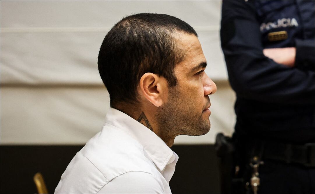 Dani Alves imploró su libertad provisional a la Audiencia de Barcelona. Foto: AFP