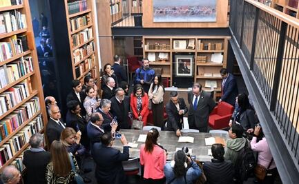 Inaugura rector de la UNAM la biblioteca Miguel de la Madrid Hurtado