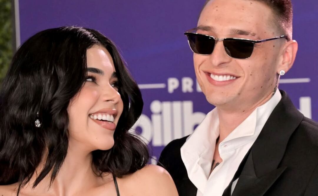 Estos fueron los detalles de los looks de Kenia Os y Peso Pluma. Foto: Instagram @billboardlatin