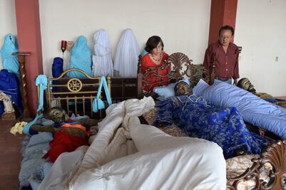 Resguardan feligreses Templo del Calvario tras sismo en Chiapas