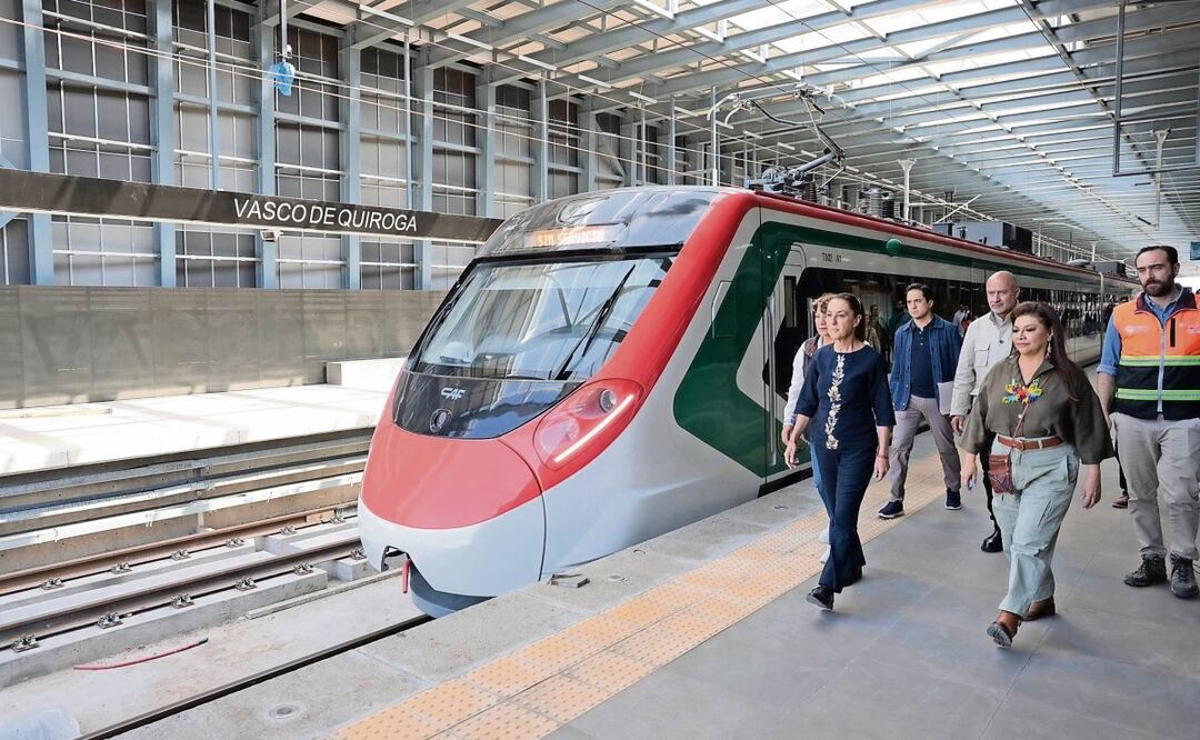 La presidenta Claudia Sheinbaum encabezó un recorrido de supervisión junto a la jefa de Gobierno capitalina, Clara Brugada, y a la gobernadora del Estado de México, Delfina Gómez. Foto: Especial