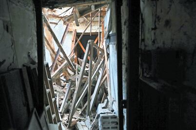 Desplome en anexo del Museo de la Estampa