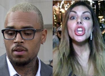 Chris Brown responde e insulta a mujer que lo acusa
