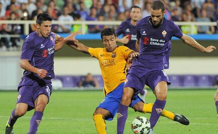 Barcelona cae en amistoso con Fiorentina