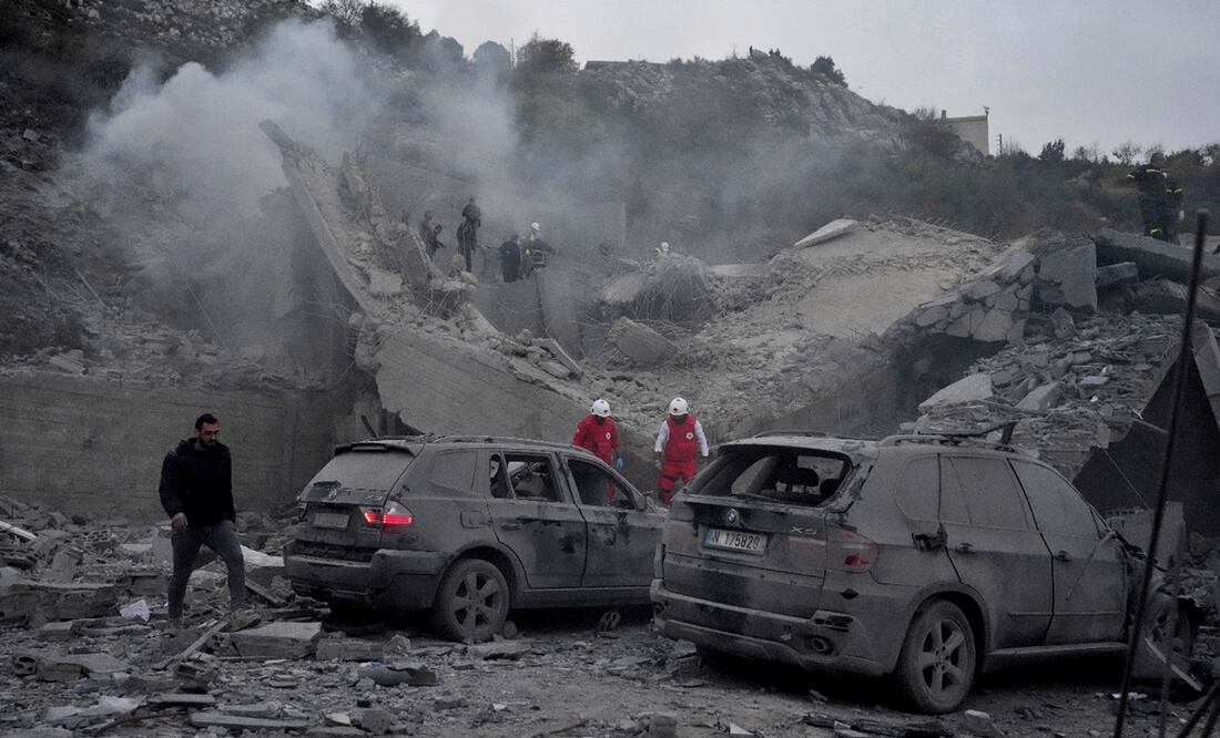 Israel lanza fuerte oleada de bombardeos contra varios puntos del sur del Líbano; reportan al menos una persona muerta