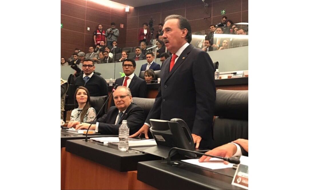 El PRI definió que sea el propio Emilio Gamboa Patrón quien presida la Jucopo. /Tomada de @Emilio_Gamboa_