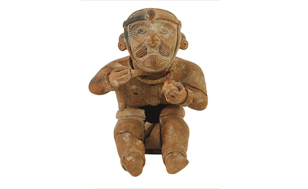 Museo Antropológico y de Arte Contemporáneo de Guayaquil  Figura de la cultura prehispánica Jama-Coaque, de intercambio marítimo. Foto: EFE