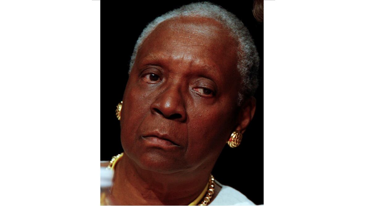 Escritora guadalupeña Maryse Condé. Foto: Reuters.