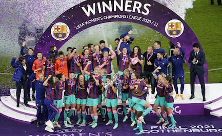 Barcelona, campeonas de la Champions League Femenil