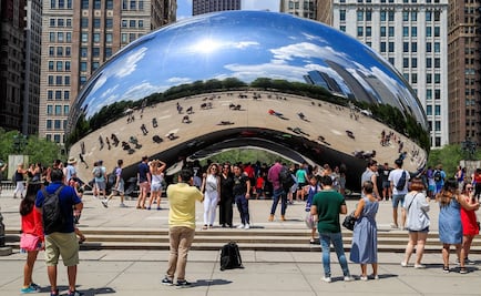 Obra de Anish Kapoor sufre vandalismo en Chicago