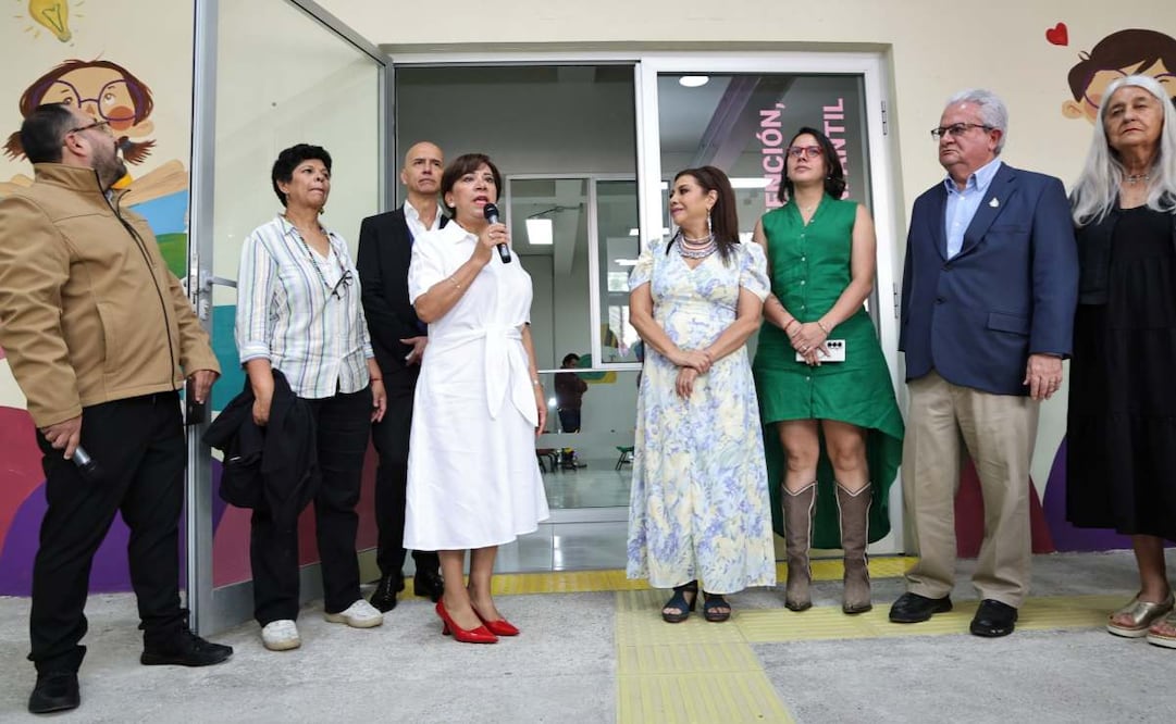 Clara Brugada inaugura Casa de las 3R "Muyuguarda" en Xochimilco; tiene Centro de Cuidado Infantil gratuito. Foto: Especial