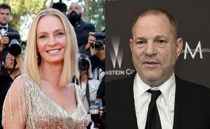 Uma Thurman, feliz de ver caer a Harvey Weinstein