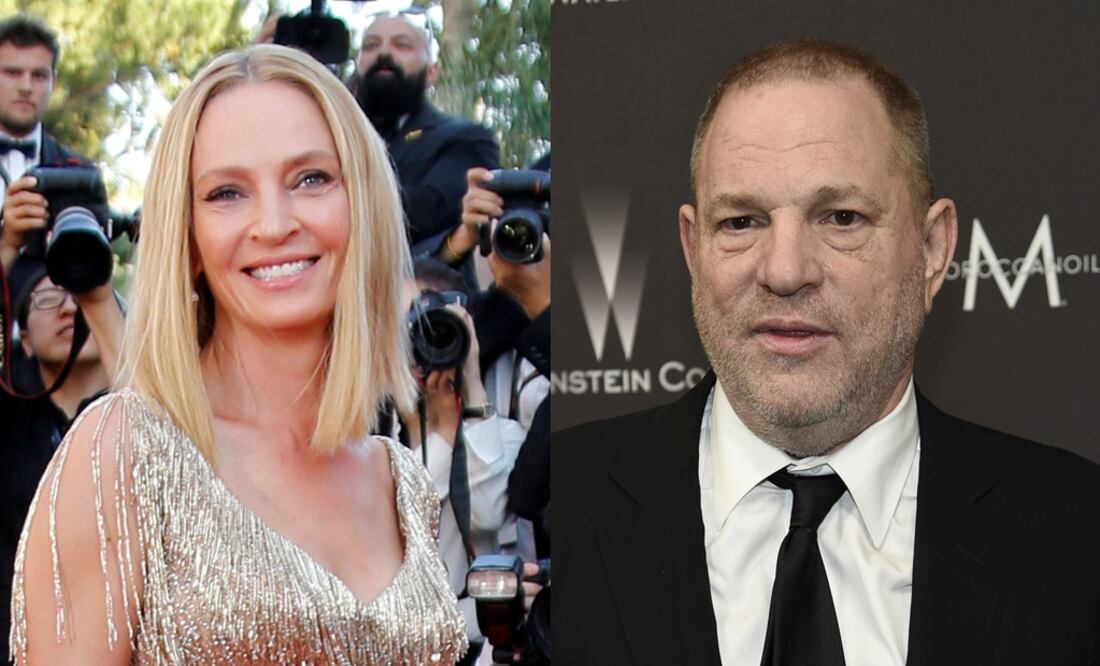 Uma Thurman, feliz de ver caer a Harvey Weinstein