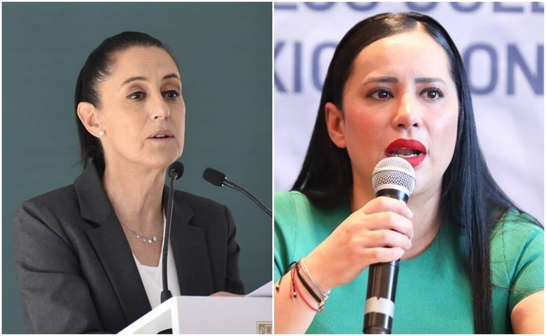 Las polémicas entre Claudia Sheinbaum y Sandra Cuevas
