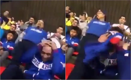 VIDEO: El frustrante momento que vivió un aficionado de Cruz Azul ante la goleada