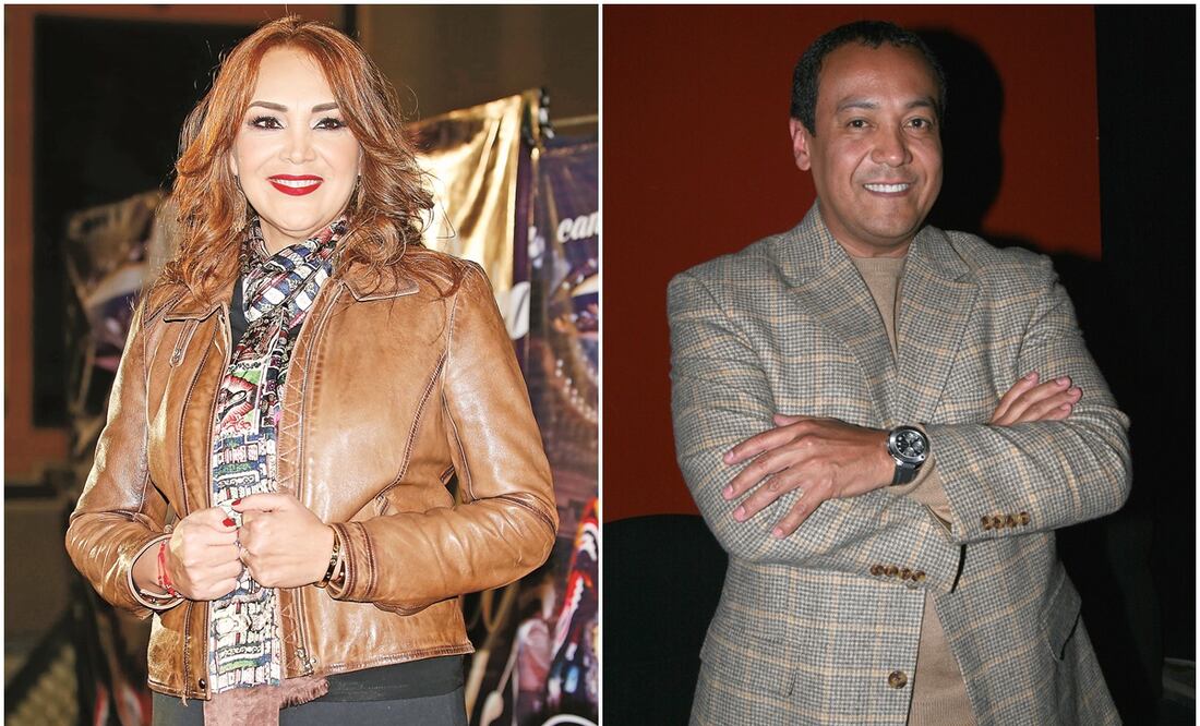 Aída y Carlos Cuevas. Fotos: Archivo