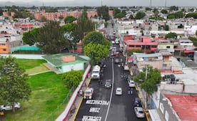 Alcaldesa de Ecatepec inaugura repavimentación de tres avenidas; tenían más de 30 años de no recibir mantenimiento
