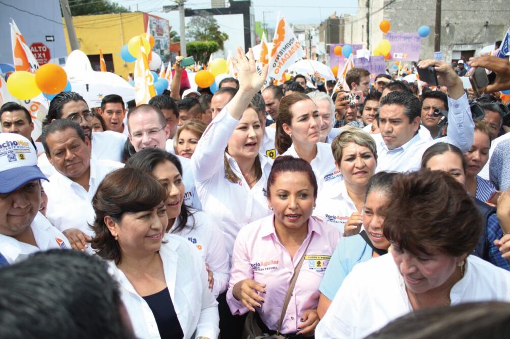 Martha Érika Alonso dijo que tendrán que coordinarse los tres niveles de gobierno para combatir inseguridad. (OMAR CONTRERAS. EL UNIVERSAL)