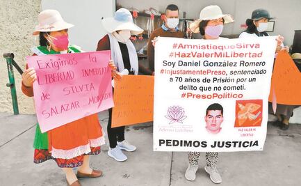 Protestan para liberar a la custodio Silvia Salazar