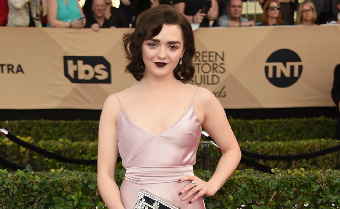 Maisie Williams se unió a la serie cuando tenía 14 años. FOTO: Archivo