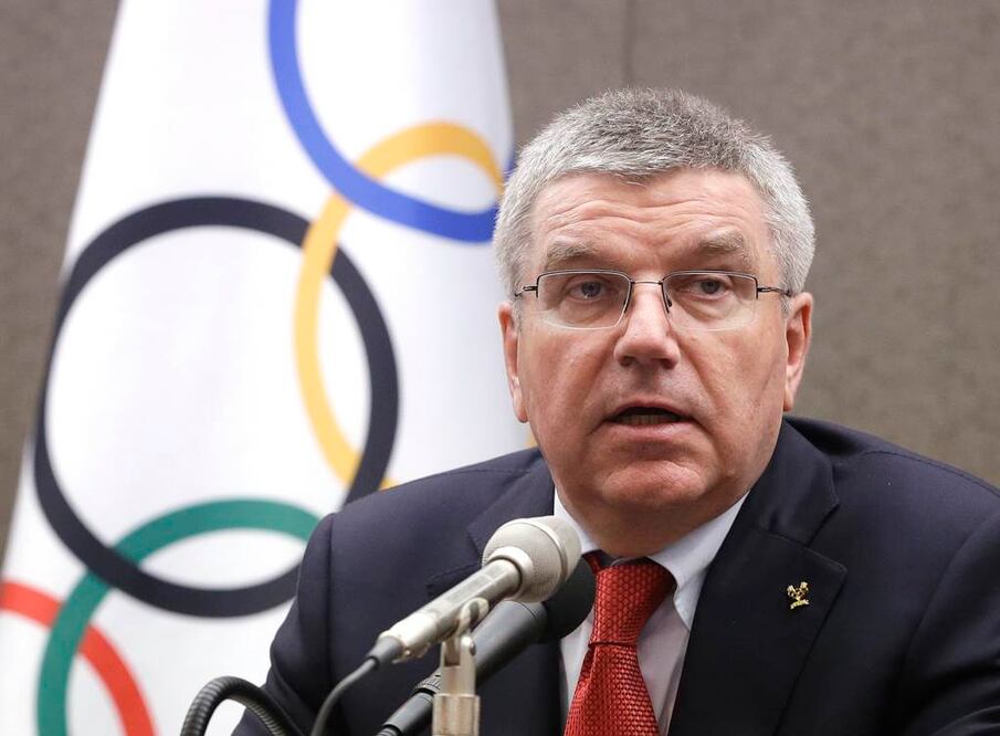 El presidente del COI, Thomas Bach. Foto AP