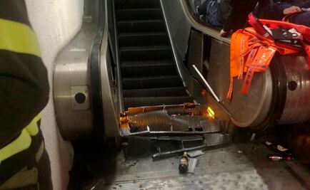 Derrumbe de escalera eléctrica deja a 20 fanáticos del CSKA de Moscú heridos