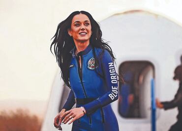 Katy Perry, lista para su gira cargada de ciencia ficción