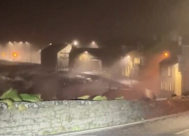 Fuerte tormenta invernal Éowyn azota Irlanda y Escocia con vientos récord; autoridades activan inusual aviso “rojo”