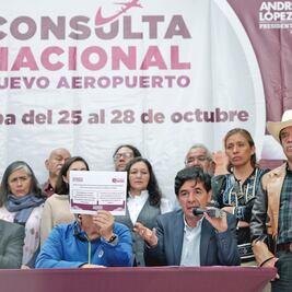 Esperan hasta un millón de votos sobre aeropuerto