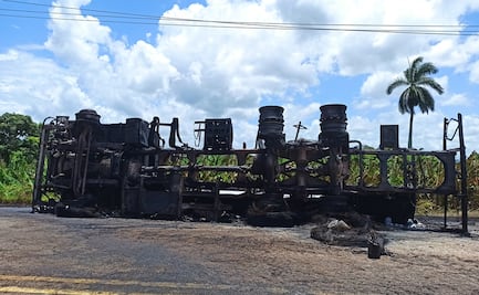 Camión cisterna con petróleo, se incendia en carretera occidental de Cuba