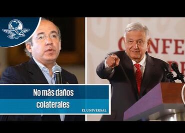 AMLO afirma que en la estrategia de Calderón se produjeron más muertos que detenidos