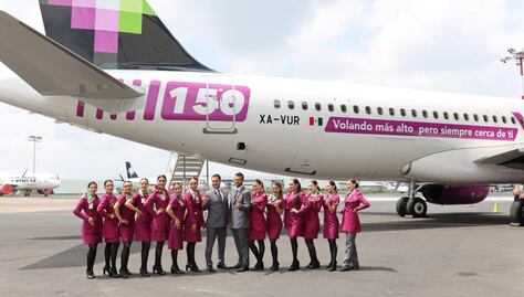 Volaris recibe su avión número 150; cubrirá rutas nacionales y extranjeras