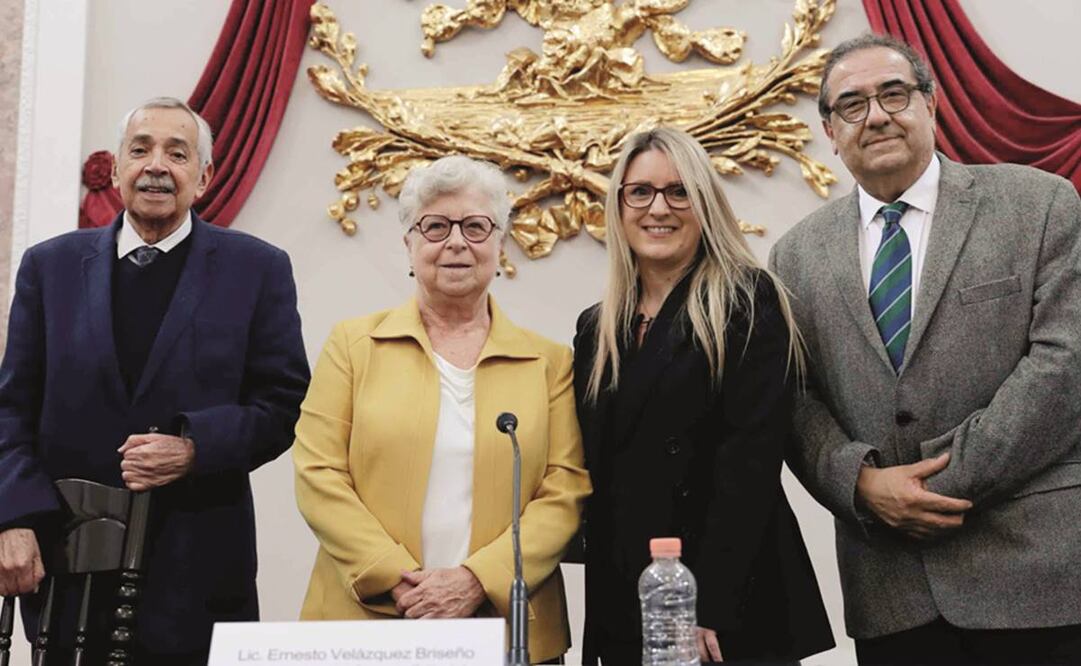 Ernesto Velazquez, Rolando Cordera, Clara Jusidman y Flavia Freidenberg participaron en la segunda sesión “La agenda pendiente de la democracia mexicana”. Foto: Diego Simón/EL UNIVERSAL
