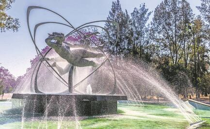 Rehabilitan fuentes de Chapultepec