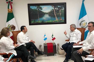 AMLO y Guatemala van por acuerdo con Canadá, EU y Centroamérica para aminorar migración