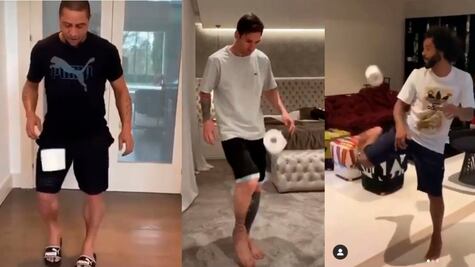Lionel Messi revienta el #10ToquesChallenge