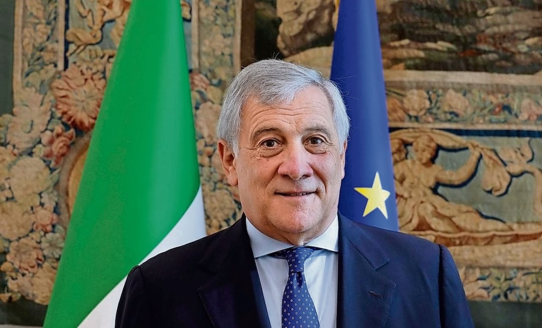Entrevista con Antonio Tajani, ministro de relaciones exteriores de Italia. Foto: ANSA-MAECI