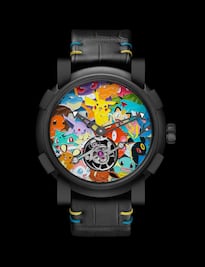 Pikachu se instala en un tourbillon