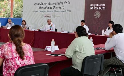 AMLO anuncia recursos extraordinarios para municipios de la Montaña de Guerrero