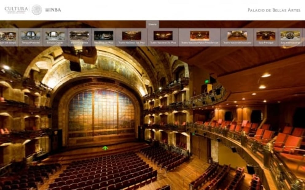 Palacio de Bellas Artes: tour virtual y datos curiosos de su telón de cristal
