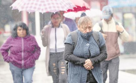Se prevé caída de aguanieve, lluvias y tormentas en algunos estados