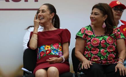 Clara Brugada destaca cualidades de Sheinbaum y la llama “mujer transformadora”