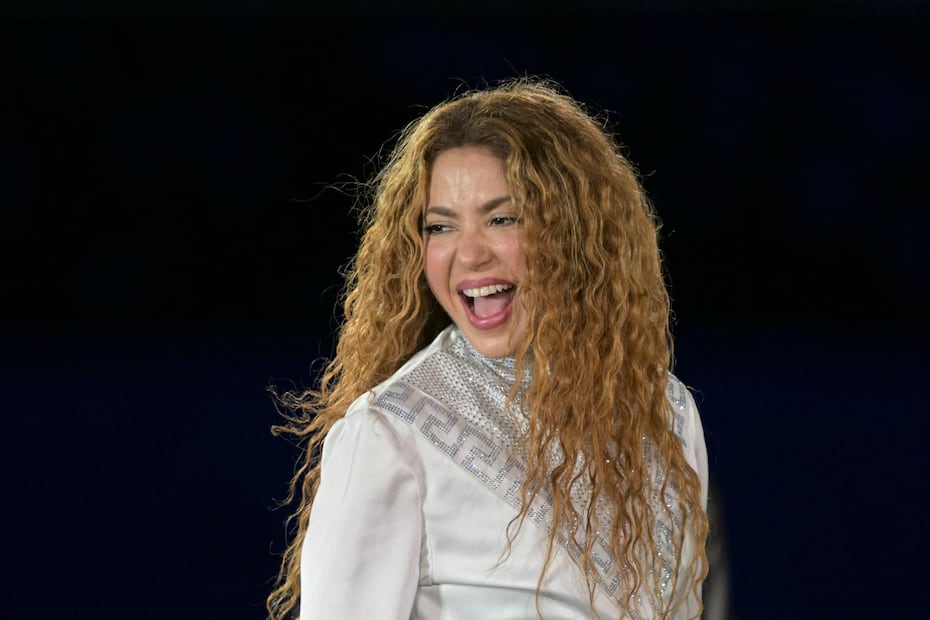 Shakira en una presentación de su gira 'Las Mujeres ya no Lloran' - Foto: AFP