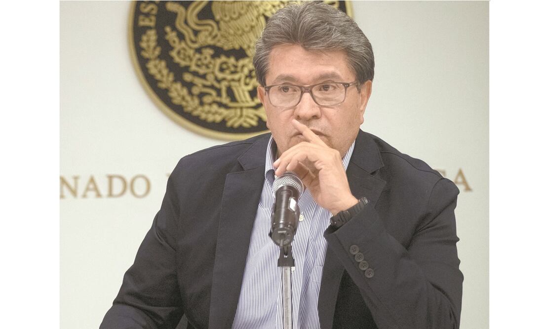 Monreal reveló que ya tiene un borrador de la reforma electoral. Foto: ARCHIVO EL UNIVERSAL