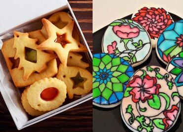¿Cómo hacer galletas de vitral?