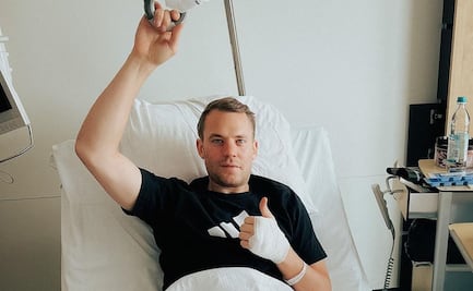 Manuel Neuer sufre accidente en sus vacaciones y es baja el resto de la temporada con el Bayern Munich 