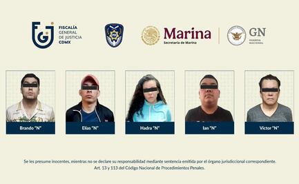 Detienen a cinco personas por robo de autopartes en la Venustiano Carranza; fueron presentados ante el Ministerio Público