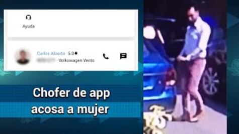 Chofer de app graba a usuaria por debajo del vestido